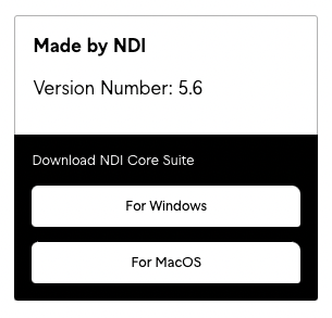 Installing NDI Tools | Docs and Guides