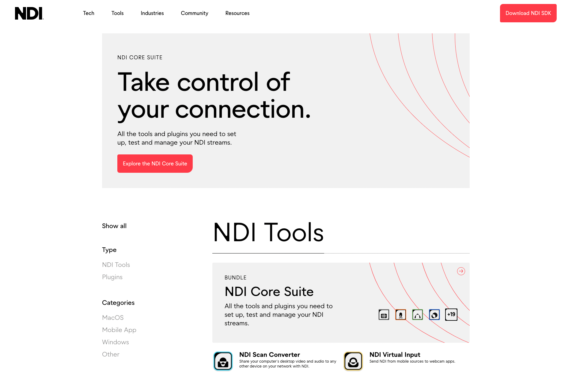 Installing NDI Tools | Docs and Guides